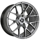 Enkei Raijin 19x8 42mm Inset 5x120 Bolt Pattern 72.6 Hub Bore Hyper Silver Wheel