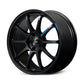 Gram Lights 57NR LIMITED II 18x8.5 +38 5-100 Semigloss Black Wheel w/ Black Cap/Stickers/Air Valve