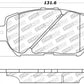 StopTech Performance 06 Lexus GS / 09-10 IS Front Brake Pads