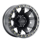 Method MR108 17x9 -44mm Offset 8x6.5 130.81mm CB Matte Black w/BH-H24125-38 Wheel