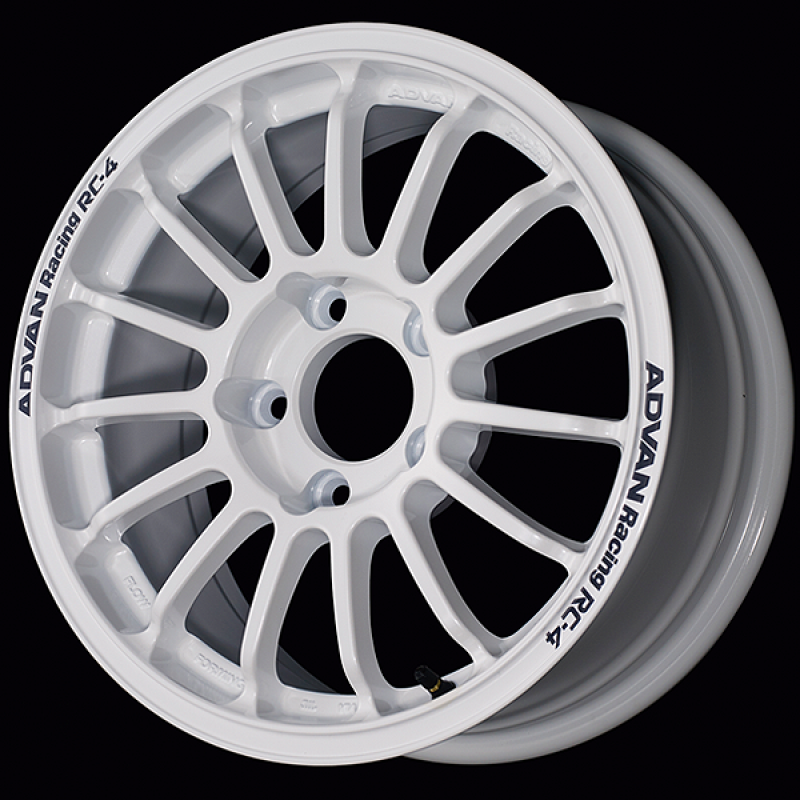 Advan RC-4 15x7.0 / +35 Offset / 5-114.3 / 73mm Bore / Rally White