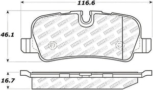 StopTech Street Select Brake Pads - Front/Rear