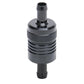 Russell Performance Black Street Fuel Filter (3in Length 1-1/8in diameter 3/8in inlet/outlet)