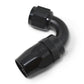 Russell Performance -10 AN Black 120 Degree Full Flow Swivel Hose End