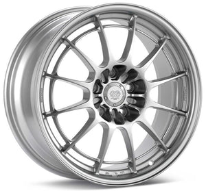 Enkei NT03+M 18x9.5 5x120.7 58mm Offset 72.6mm Bore Silver Wheel