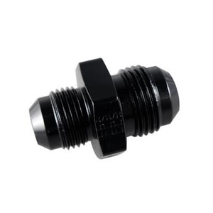 Fragola -6AN x 11/16-18 Male Adapter-P/S - Black