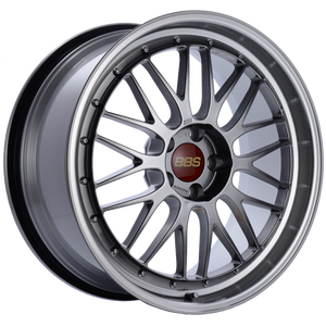 BBS LM 20x9.5 5x114.3 ET40 CB66 Diamond Black Center Diamond Cut Lip Wheel