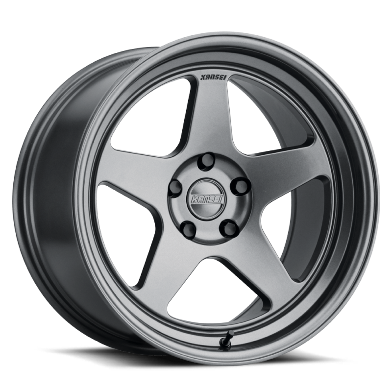 Kansei K12G KNP 17x8in / 5x100 BP / 35mm Offset / 73.1mm  Bore - Gunmetal