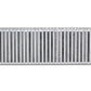 Vibrant Vertical Flow Intercooler Core 24in. W x 6in. H x 3.5in. Thick