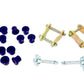 SuperPro 97-07 Toyota Land Cruiser Greaseable Leaf Spring and Shackle Bushing Kit- (Rear)
