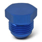 Russell Performance -12 AN Flare Plug (Blue)