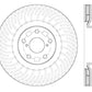 StopTech 12-15 Lexus IS350 Cross Drilled Right Front Rotor