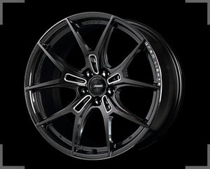 Gram Lights 57FXZ 19x9.5 +38 5-120 Super Dark Gunmetal & Machining Rim Edge DC Wheel