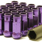Wheel Mate Muteki SR48 Open End Lug Nuts - Purple 12x1.25 48mm