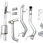 AWE Tuning 2021+ Ford F150 Tremor w/ Bumper Cutouts 0FG Resonated Cat-Back w/ Chrome Silver Tips