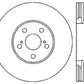 StopTech 03-08 Pontiac Vibe / 05-09 Scion tC / 03-08 Toyota Matrix Front Left Drilled Rotor