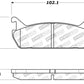 StopTech Performance 90-93 Mazda Miata Rear Brake Pads D525