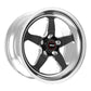 Weld S71 17x10.5 / 5x4.5 BP / 6.7in. BS Black Wheel (High Pad) - Non-Beadlock