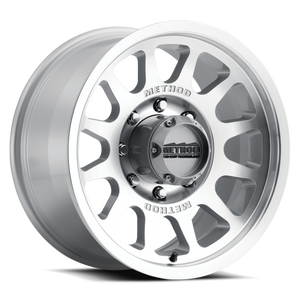 Method MR703 Bead Grip 18x9 12mm Offset 8x6.5 130.81mm CB - Machined Clear Coat