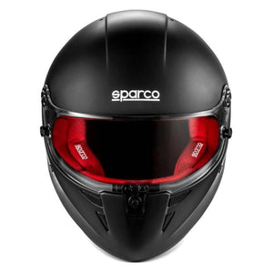 SPARCO Stealth RF Helmet - Large - Matte Black/Red