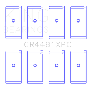 King Engine Bearings Mitsubishi 4G63/4G64/1992 (Size +.026mm) Connecting Rod Bearing Set