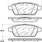 StopTech Performance 06-07 Mazdaspeed 6 Rear Brake Pads