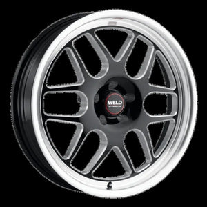 Weld Solana Drag 20x5 / 6x135 BP / ET-19 / 87.1mm Bore - Gloss Black MIL DIA Wheel
