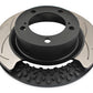 DBA 06-15 Audi Q7 / 04-11 Volkswagen Touareg Rear 4X4 Survival T2 Slotted Brake Rotor