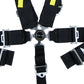 NRG SFI 16.1 5PT 3in. Seat Belt Harness / Cam Lock - Black