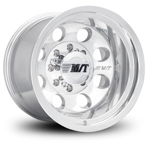 Mickey Thompson Classic III 17x12in - 8x6.5 BP - 4.25in BS - Polished Wheel - 277010