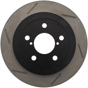StopTech Power Slot 02-05 WRX Rear Left SportStop Slotted Rotor