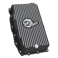 aFe 20-26 GM Trucks L6 3.0L Transmission Pan - Black w/ Machined Fins