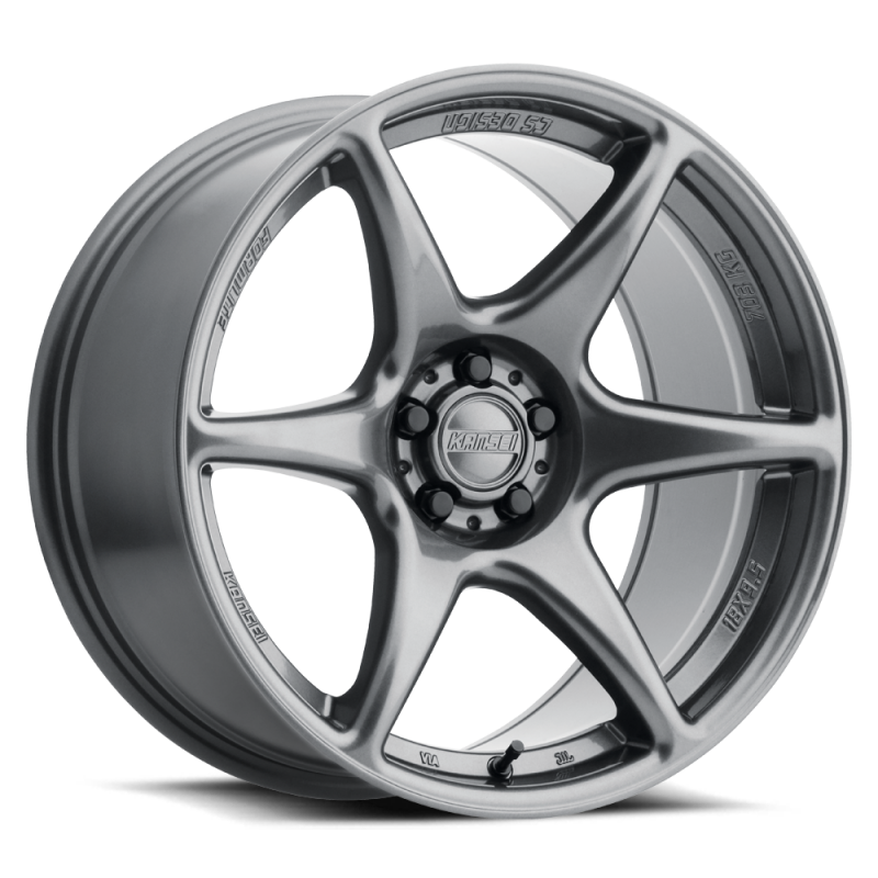 Kansei K11G Tandem 17x9in / 5x114.3 BP / 35mm Offset / 73.1mm Bore - Gunmetal Wheel