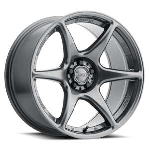 Kansei K11G Tandem 15x8in / 4x100 BP / 0mm Offset / 73.1mm Bore - Gunmetal Wheel