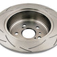 DBA 08-13 Toyota Highlander Rear Slotted Street Series Rotor