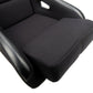 NRG FRP Bucket Seat w/Race Style Bolster/Lumbar - Large