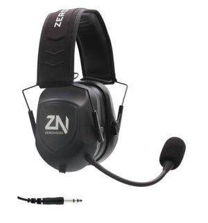 OMP Entry Level Valiant Headset 6.35mm Male Jack w/ Electret Noise Cancelling Microphone