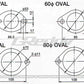 GReddy 70mm Exhaust Oval Gasket