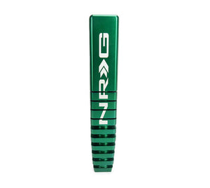 NRG Shift Knob - 20 Year Anniversary Weighted Square Heat Sink Tall - Green