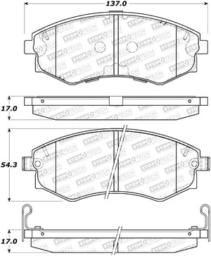 StopTech Street Brake Pads