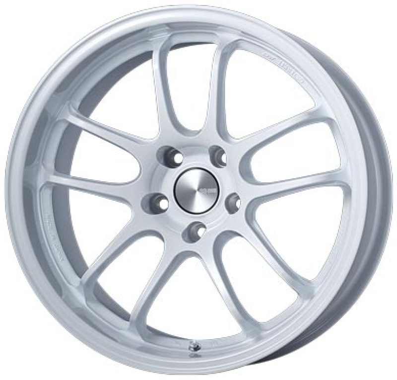 Enkei PF01EVO 18x9.5 12mm Offset 5x114.3 75mm Bore Pearl White Wheel Special Order / No Cancel