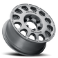 Method MR107 16x7 +45mm Offset 6x5.5 102mm CB Gloss Titanium Wheel