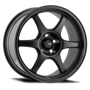 Konig Hexaform 17x9 4x100 ET45 Matte Black