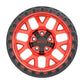 Weld Off-Road W133 17X9 Cinch 5X114.3 5X127 ET-12 BS4.50 Candy Red / Satin Black Ring 78.1