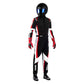 SPARCO Kerb Advanced Black/Red Kart Racing Suit Size M