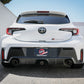 aFe 23-24 Toyota GR Corolla L3 1.6L (t) Gemini XV 3in to 2-1/2in CatBack Exhaust w/Carbon Fiber Tips