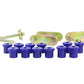 SuperPro 07+ Toyota Land Cruiser Greaseable Leaf Spring and Shackle Bushing Kit- (Rear)