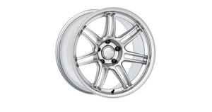 Kansei K17H Seven 18x9.5in / 5x120 BP / 22mm Offset / 72.56mm  Bore - Hyper Silver