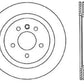 StopTech 98-02 BMW Z3 Drilled Right Rear Rotor