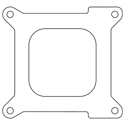 Cometic NASCAR 4 Barrel .047in Fiber Carburetor/Throttle Body Mounting Gasket - Open Plenum